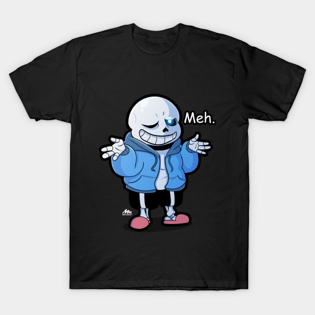 Meh Sans T-Shirt by Mike Mincey